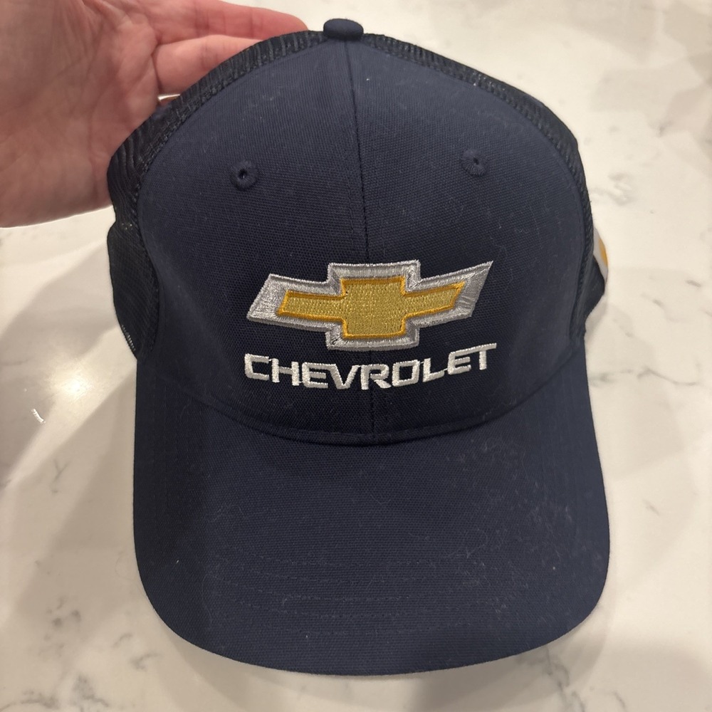 CARHARTT Chevrolet Rugged Professional Baseball Snapback Canvas Mesh Cap Black